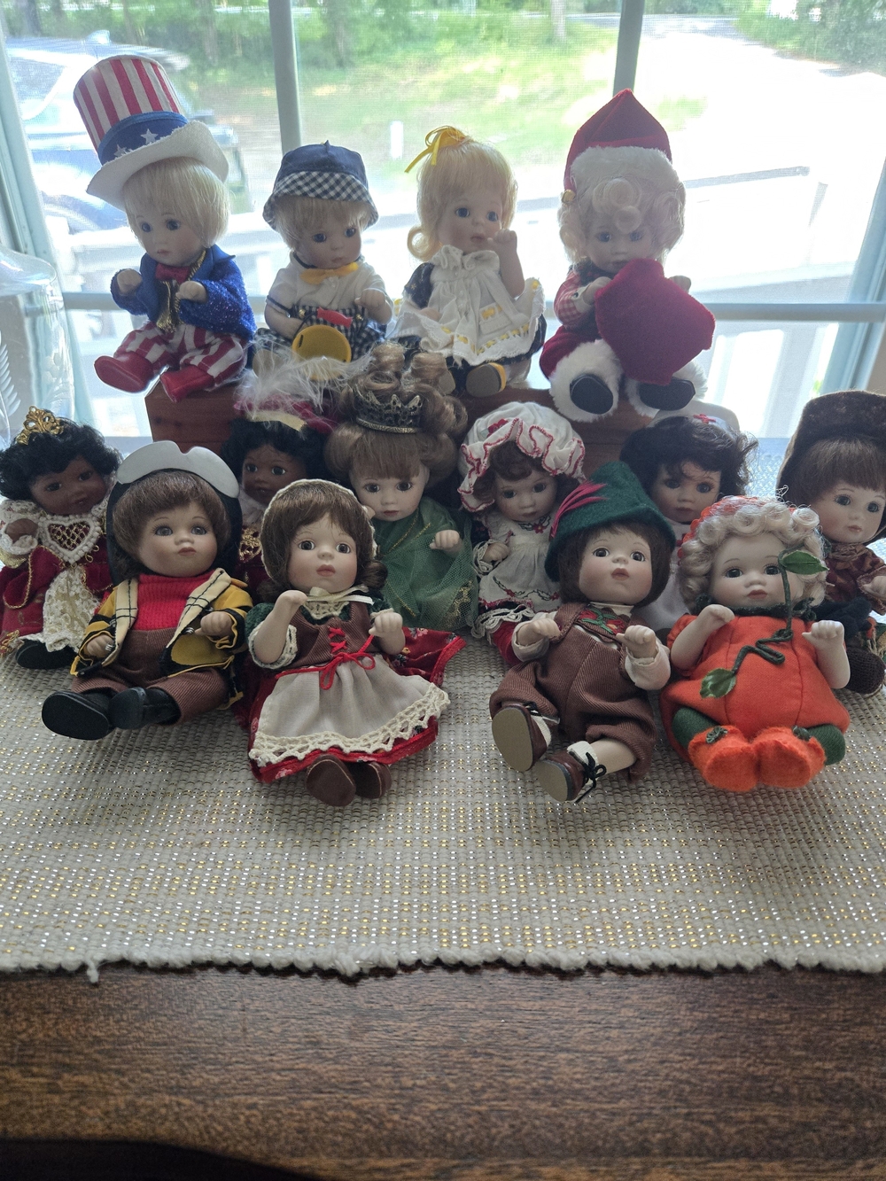 Marie Osmand Tiny Tots Porcelin Dolls